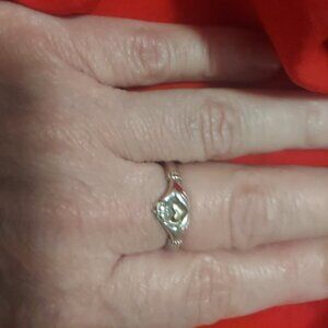 Sterling Silver Women's Irish Claddagh Ring